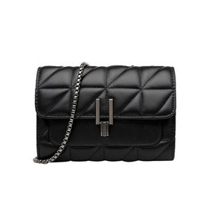 Bolso Bandolera Pequeño <span class=keywords><strong>de</strong></span> Mujer Estilo Nueva <span class=keywords><strong>York</strong></span>, Gran Capacidad, Cuero PU, Cadena con Diseño <span class=keywords><strong>de</strong></span> Rejilla, Correa <span class=keywords><strong>de</strong></span> Hombro Única, Cierre <span class=keywords><strong>de</strong></span> Cremallera, Ranuras para Tarjetas, Moderno - Product Image 5