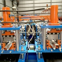 Machine de profilage à double rouleau pour canaux de chapeaux et profilés légers