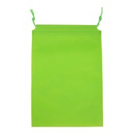 Sac anti-poussière non tissé imprimé sur mesure avec cordon de serrage, pochette de rangement réutilisable pour cadeaux, accessoires et emballages