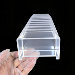 לוח קוורץ אטום בהתאמה אישית, יריעת קוורץ, לוח קוורץ מט, קדוח ומלוטש ליישומי פוטו-וולטאיים וחיתוך - Product Image 6