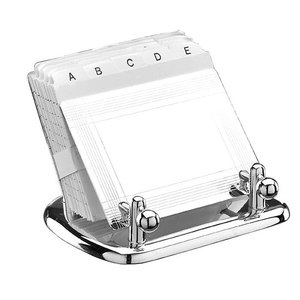 Agenda Marvin Lux Box 120x80 mm con divisori alfabetici per la conservazione organizzata dei contatti - Product Image 1