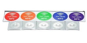 Etichetta epossidica personalizzata 25mm NFC Anti-epossidica RFID etichetta IC <span class=keywords><strong>Smart</strong></span> Card adesivo di pagamento senza contatto - Product Image 5