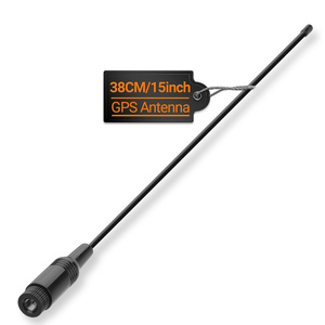 Antena GPS 771 SMA-Macho de 38 cm / 15 pulgadas de largo alcance, antena flexible de alta ganancia extendida para <span class=keywords><strong>Garmin</strong></span> Alpha 100 <span class=keywords><strong>200</strong></span> Astro 220 320 430 - Product Image 1