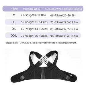 VBOSi 1402 OEM/ODM soporte de <span class=keywords><strong>espalda</strong></span> ajustable protección profesional completa superior inferior dolor de <span class=keywords><strong>espalda</strong></span> alivio enderezador de hombro - Product Image 6