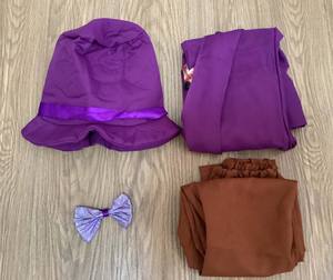 ชุดคอสเพลย์ตัวละครการ์ตูนชาร์ลีช็อกโกแลตสำหรับเด็กผู้ชายในวันฮาโลวีน สีม่วง รุ่น RMOV-002 - Product Image 3