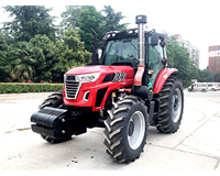 Tracteur de machine agricole 180Hp 4X4wd de marque célèbre de la Chine avec la pompe plus large du pneu radial LTX1804 et la roue 4WD