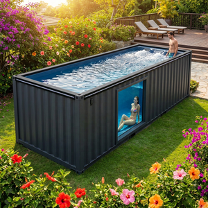 <span class=keywords><strong>Piscine</strong></span> commerciale en conteneur de 20 pieds pour hôtel, complexe hôtelier, plage - <span class=keywords><strong>Piscine</strong></span> <span class=keywords><strong>hors</strong></span> <span class=keywords><strong>sol</strong></span> modulaire personnalisée <span class=keywords><strong>avec</strong></span> <span class=keywords><strong>filtre</strong></span> <span class=keywords><strong>à</strong></span> <span class=keywords><strong>sable</strong></span> et chauffage - Product Image 1