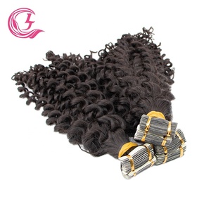 Clj-Cinta rizada de agua para la fabricación de pelucas, extensión de cabello <span class=keywords><strong>peruano</strong></span> sin procesar, muestra gratis - Product Image 3