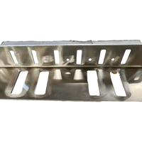 Fabrication sur mesure de tôles métalliques, couvercle d'équipement en acier inoxydable, support d'enceinte métallique
