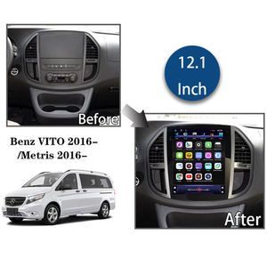 Autoradio Android con schermo verticale Tesla Style per <span class=keywords><strong>Mercedes</strong></span> Benz <span class=keywords><strong>Vito</strong></span> 3 W447 <span class=keywords><strong>2014</strong></span> - 2020 lettore multimediale DVD per auto - Product Image 2