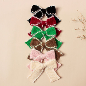 Bandeau élastique en <span class=keywords><strong>laine</strong></span> pour nouveau-né filles bandeaux nœud papillon infantile classique chapeaux <span class=keywords><strong>Turban</strong></span> bébé cheveux accessoires - Product Image 1