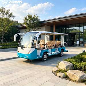 Autobús Turístico Eléctrico de Lujo con Cabina Cerrada para Recorridos Urbanos, con 8-23 Asientos y 2 Años de Garantía - Product Image 1