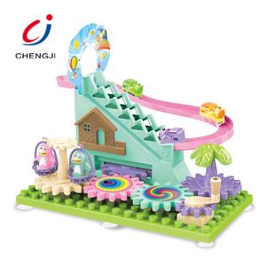 Chengji-Escalera de escalada interactiva divertida, pista deslizante educativa, carrera de pingüino DIY - Product Image 3