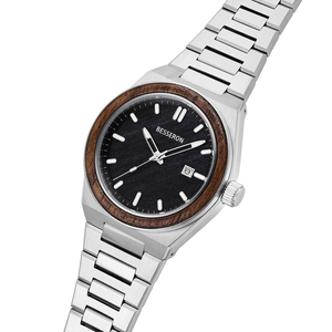 Reloj de Cuarzo con Caja de Acero Inoxidable 316 Resistente al Agua 5ATM, con Manecillas Luminosas para una Medición del Tiempo Precisa - Product Image 6