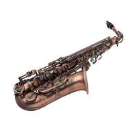 Brass Eb Alto Saxophone with Polished Finish Hand Engraved Abalone Shell Keys Professional E-flat Alto Sax for Musicians
