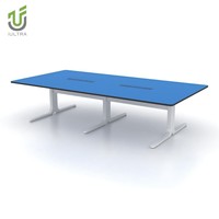 Ensemble de table de salle de conférence haut de gamme pour 10 à 12 personnes