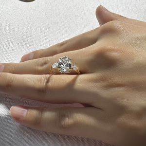 Madonna Lab Gegroeide Diamanten Ring Gia Gecertificeerd Lab Gegroeid 3ct 5ct Lab Geteelde Diamanten Sieraden - Product Image 4