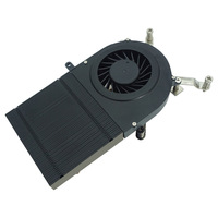Carte mère ITX tout-en-un avec dissipateur thermique ABS, ordinateur de bureau NAS, ultra-fin 1U, 2 caloducs, ventilateur CPU silencieux 25 dB