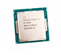 Prosesor Intel Core I3-9100F CPU 4Core 4Thread 3.6GHz-4.2GHz 6MB Socket LGA1151 I3-9100 I5-9400f Stok Baru Bekas Prosesor