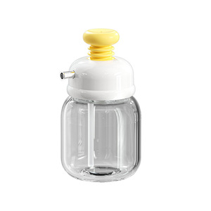 Mini Oil Bottle 100Ml Press Dispense Leak Resistant For Cooking Condiments Storage - Product Image 3