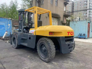 TCM 105 en stock motor diesel precio de fábrica contenedor hidráulico original hecho en Japón envío rápido carretilla elevadora usada para la venta - Product Image 3