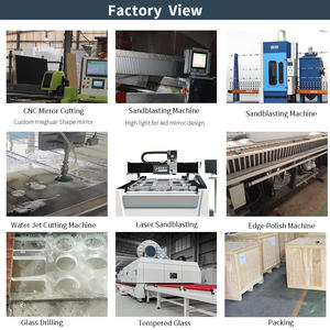 Tuiles de <span class=keywords><strong>miroir</strong></span> en verre <span class=keywords><strong>fumé</strong></span> biseauté décoratives en gros, 5 mm, imperméables, pour la cuisine, la salle de bain, mur décoratif - Product Image 6