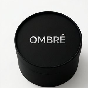 Best Seller All Black Custom Paper Tube Packaging Printed Cylinder <b>Round</b> <b>Box</b> for High-end Perfume Packaging Custom Manufacturer - Product Image 3