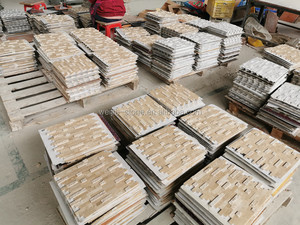 Tự Dính Không Thấm Nước Noce Travertine Peel Và Stick Gạch Ngón Tay Mosaic Cho Tường - Product Image 4