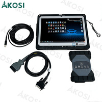 2026 Para MB STAR C6 Diagnóstico VCI Multiplexor DoIP con Software Xentry DAS WIS EPC 12V y 24V Herramienta de Diagnóstico Automotriz con Tablet CF33
