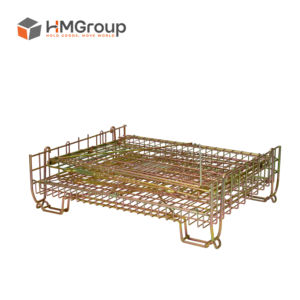 Kandang Kawat Baja Ringan Q235 Galvanis Khusus untuk Ventilasi, Penyimpanan Botol PET di Gudang Logam, untuk Daur Ulang - Product Image 4