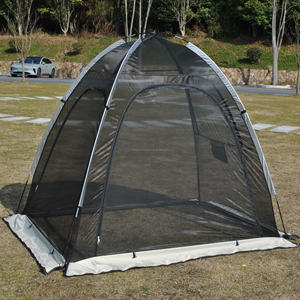 Screen House Gazebo, 2-Personen-Screen-Zelt, Screen-Raum, Outdoor-Moskitonetz, Sonnenschutz für Terrasse, Garten, Hinterhof - Product Image 6