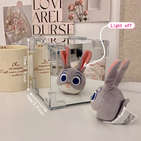 Veilleuse Tulipe Cube Rubik's Fait Main Matériaux DIY Roses Cadeaux d'Anniversaire Saint-Valentin pour Petites Amies Lampe de Table Fleur de Tulipe LED