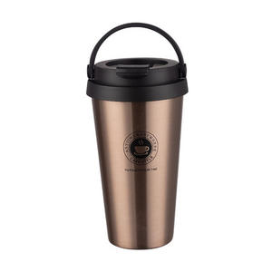 Venta al por Mayor CL013 Taza de Café de Acero Inoxidable de Doble Pared de 500 ml, Taza Térmica de Viaje a Prueba de Fugas, Aislada al Vacío para Exteriores - Product Image 2