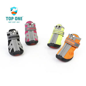 TopOne gros chien bottes de neige chien chaussures imperméables avec rayures réfléchissantes robuste semelle antidérapante chien chaussures imperméables - Product Image 5