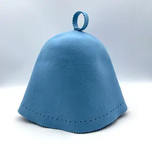 Topi Sauna merasa tebal dan hangat sempurna untuk semua bentuk kepala penyimpanan nyaman desain sederhana dan bergaya