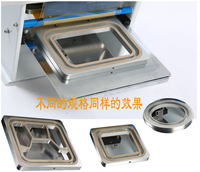 Machine de scellage automatique pour la communion, pour 4 gobelets en plastique, plateaux, boîtes repas, récipients alimentaires, bols, canettes, pots de yaourt et boissons