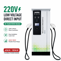 Station de recharge rapide pour véhicules électriques HAIDIRA 220V à double pistolet DC pour le Brésil et les Philippines