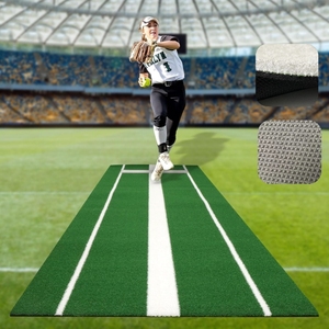 Softball bày Mat 10x3 FT bóng chày đào tạo Mat với cao su mềm bày gò cho trong nhà ngoài trời - Product Image 1
