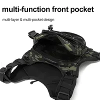 Sac de Poitrine de Course, Gilet de Cyclisme, Sac de Randonnée, Sac de Course à Vélo, Sac de Marathon, Sac Tactique Sportif pour Hommes et Femmes, Sac à Dos de Camping