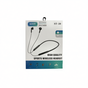 Soyt Wireless Sports Headset ST-20 Stereo Bluetooth Earphones with Mic for Running and Fitness - Product Image 2