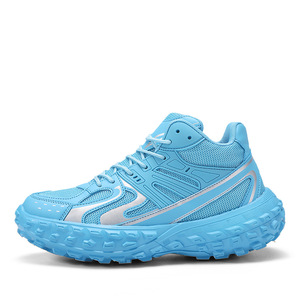 Nouvelles Chaussures de Sport Tendance pour Hommes Printemps-Automne à Semelle Épaisse Respirante et Basse, Idéales pour la Course à Pied - Product Image 6
