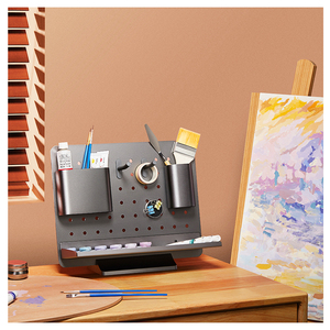 Vente chaude populaire bricolage école stationnaire économiser <span class=keywords><strong>de</strong></span> l'espace alliage modulaire noir <span class=keywords><strong>bureau</strong></span> organisateur et stockage - Product Image 4
