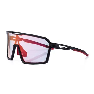 Outdoor Cycling Sport Sunglasses New Arrivals Photochromic Lens UV400 Windproof PC Sport Sunglasses