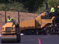 Nouvelle finitionneuse d'asphalte AP555F de 13 tonnes, 106 kW, largeur de 4,6 m, pour travaux routiers, à vendre