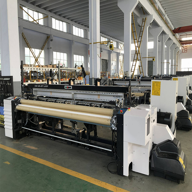 High Speed Shuttle less Glass Fiber Mesh Weaving Loom As Automatic air Jet Loom With Electronic Control Type