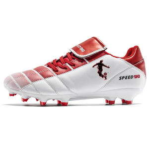 Chaussures de football pour hommes, haute tige, 2025, chaussures de football Cristiano <span class=keywords><strong>Ronaldo</strong></span>, design respirant, semelle intermédiaire en caoutchouc T03, tige en PU, doublure en coton - Product Image 1