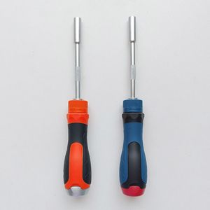 Destornillador magnético DIY de 239x36mm con mango antideslizante, varilla de trinquete extendida con broca y tapa final, sistema métrico - Product Image 2