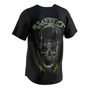 เสื้อเบสบอลและซอฟต์บอลพรีเมียมสั่งทำพิเศษ ลดราคาพิเศษ ผ้าบางเบา ระบายเหงื่อได้ดี ไซส์ใหญ่ ช่วยเพิ่มประสิทธิภาพทีม - Product Image 4