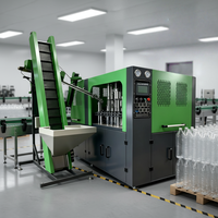 Machine de soufflage de bouteilles PET entièrement automatique à 3 cavités, équipement de chauffage et de soufflage de bouteilles haute vitesse avec système servo