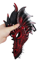 Masque en mousse PU Dragon dominateur pour Halloween Dance Party Carnival Party Cosplay Animal Costume